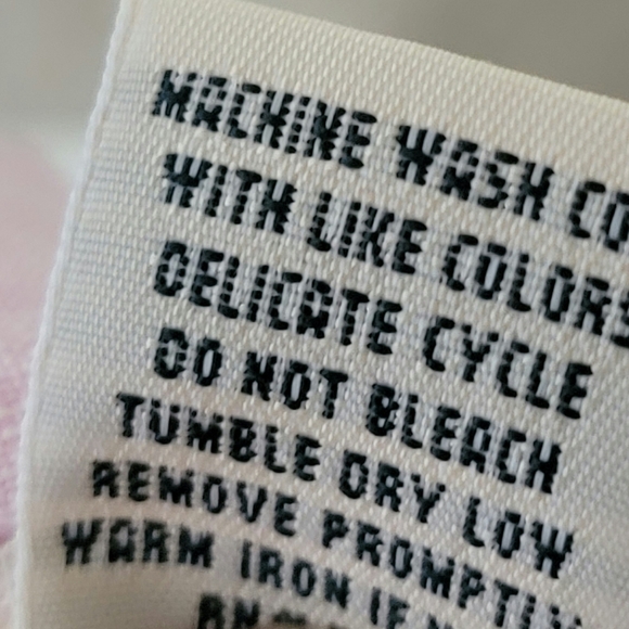 L.L. Bean Light Pink Linen Blouse - Picture 5 of 5